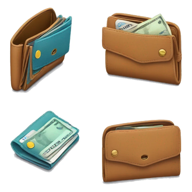 wallet work out sticker