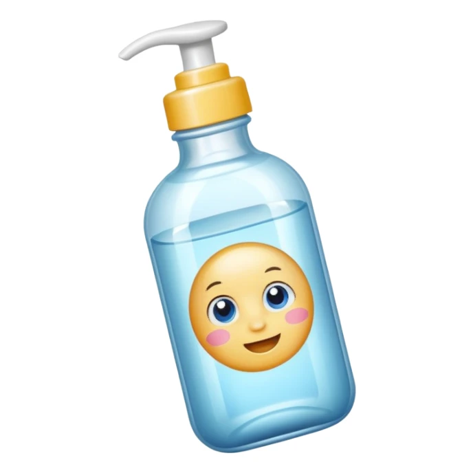 Baby oil sticker