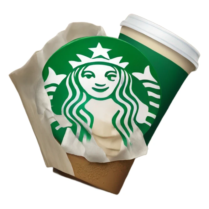 Starbucks coffee sticker