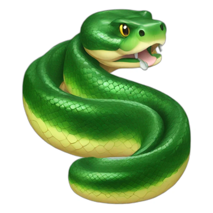 green anaconda sticker