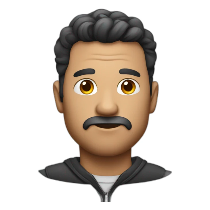 Handsome you man looking mysterious  sticker