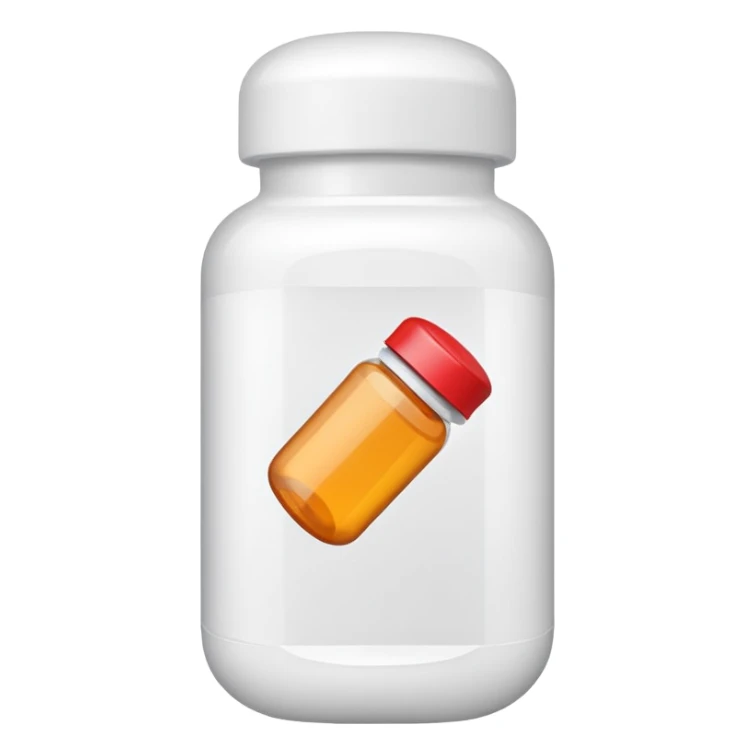 Pill bottle sticker