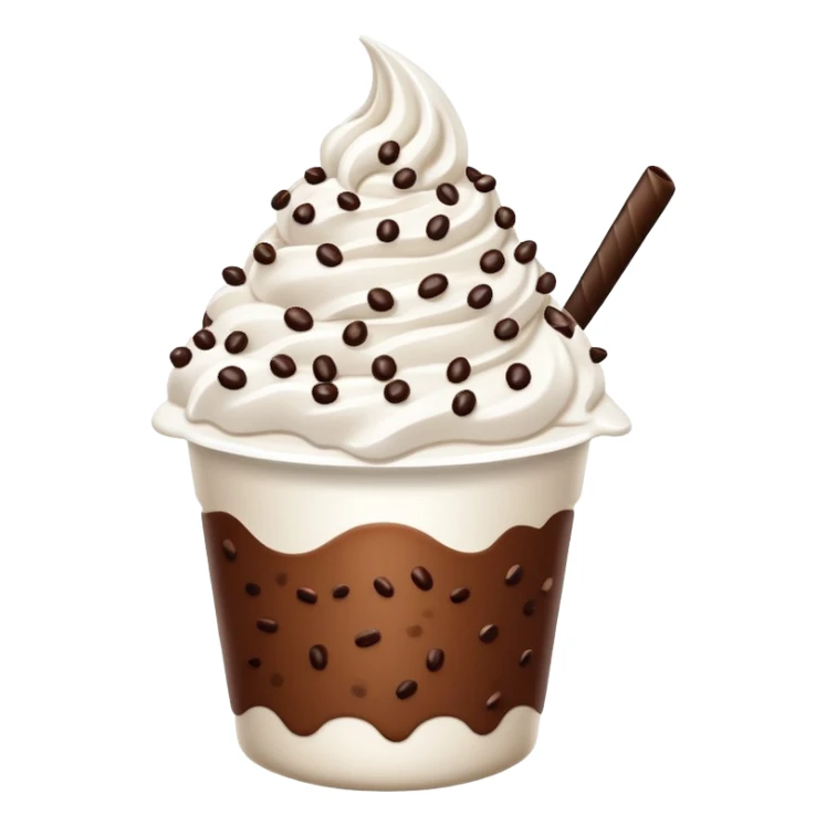 McFlurry dessert cup sticker