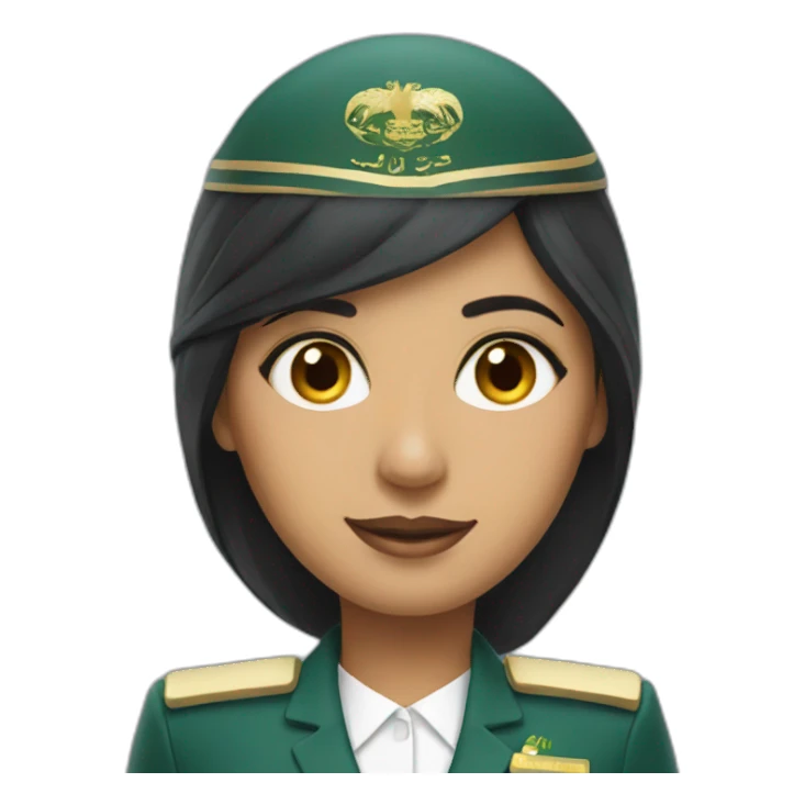 Saudia airline cabin crew  sticker