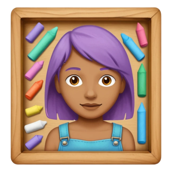 Street Chalk Drawer sticker