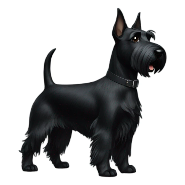 scottish-terrier-dog-black-walk-blackeyes sticker