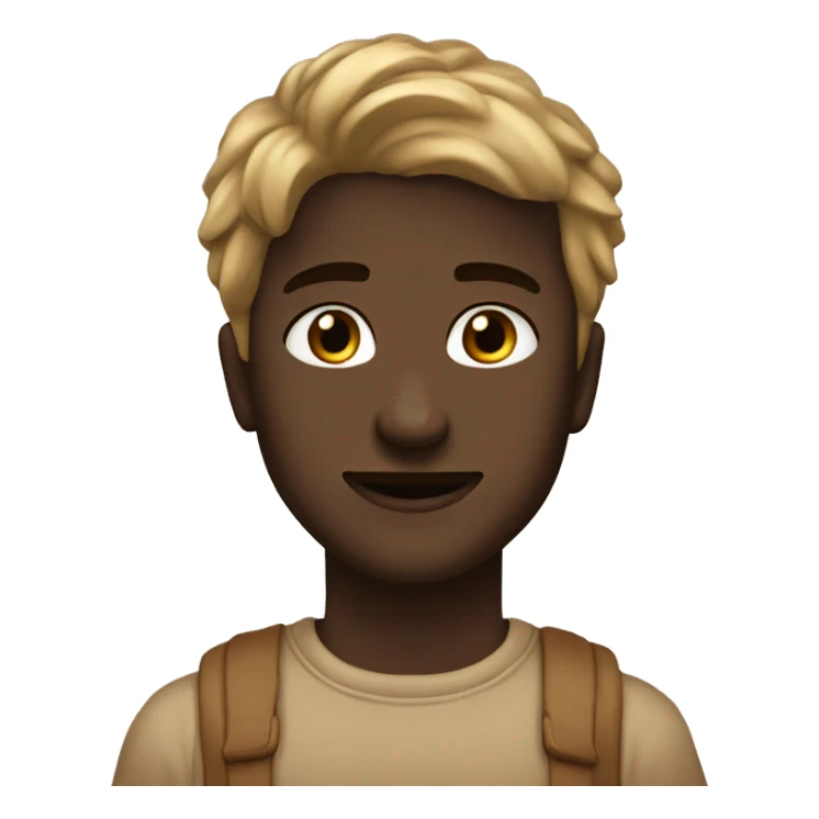 Brown and beige aesthetics ￼ sticker