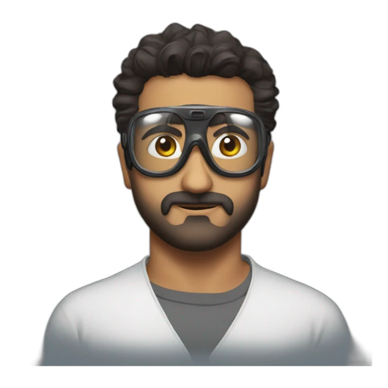 Jr NTR with goggles sticker