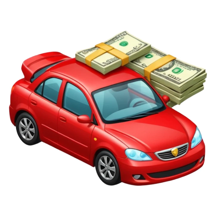 money car sticker