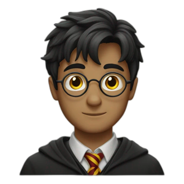 Harry potter avec une altère sticker