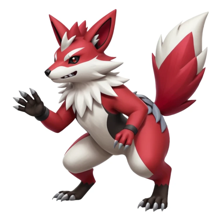 Obstagoon-Zangoose-Zigzagoon-fusion sticker