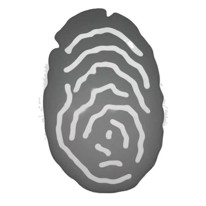 fingerprint sticker