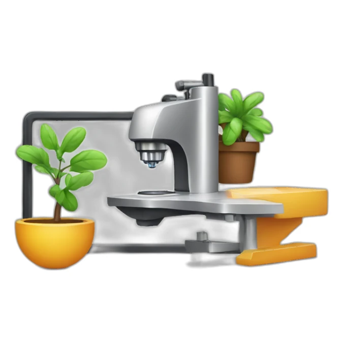 Logo of design studio, lab sticker