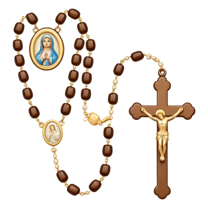 Rosario católico  sticker