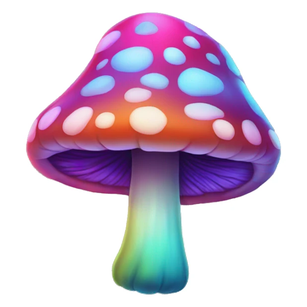 Psychedelic mushroom  sticker