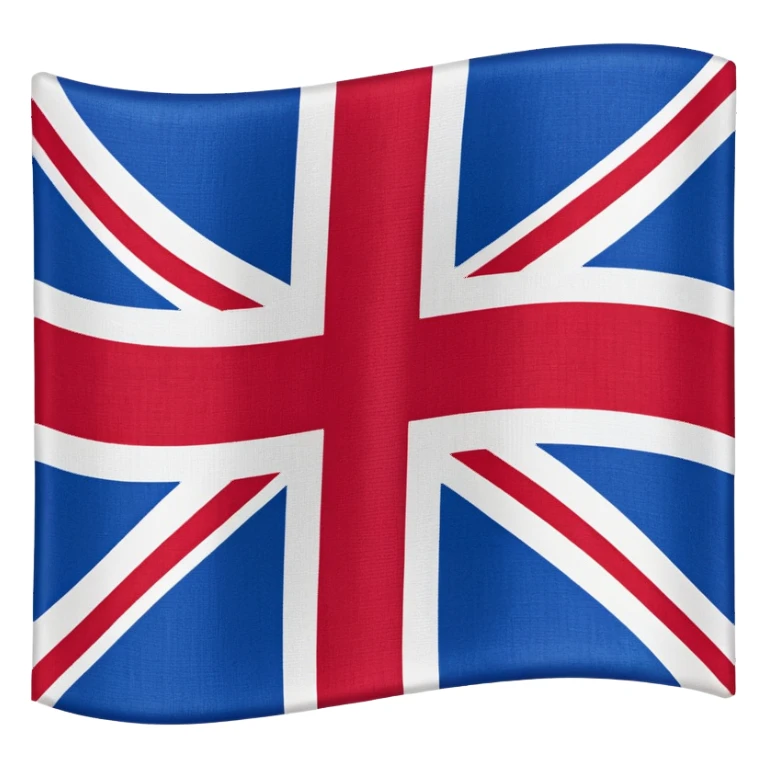 UK flag sticker