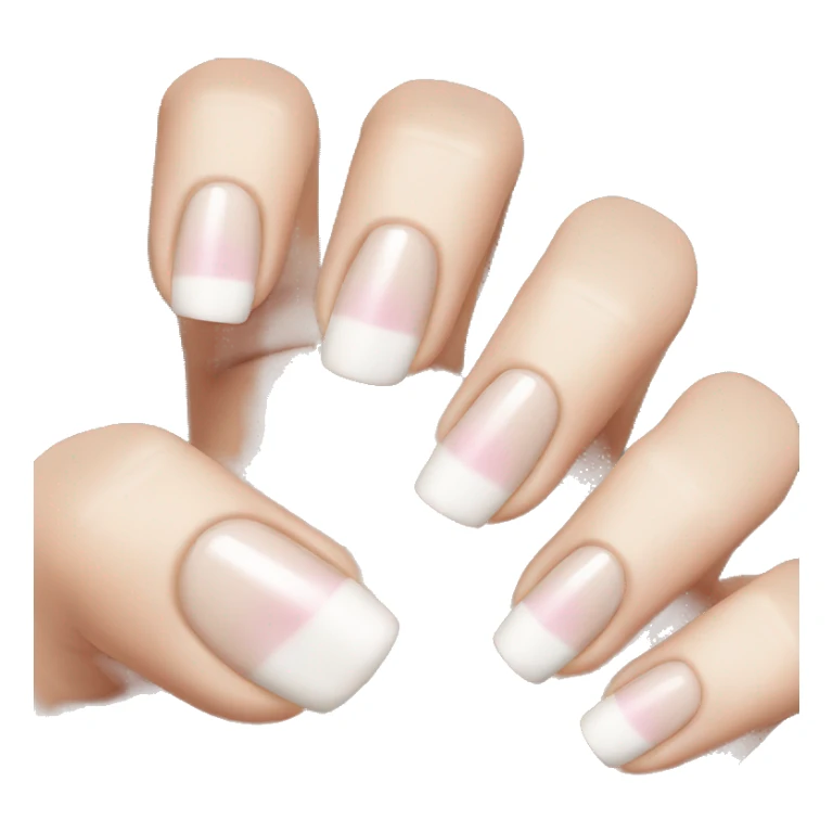 Nails french manicure sticker