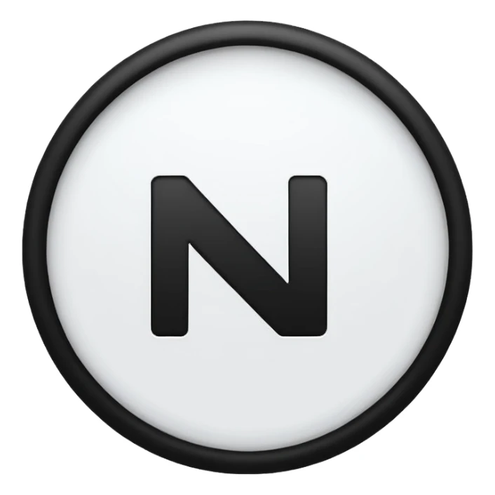 White circle with black checkmark in the middle sticker