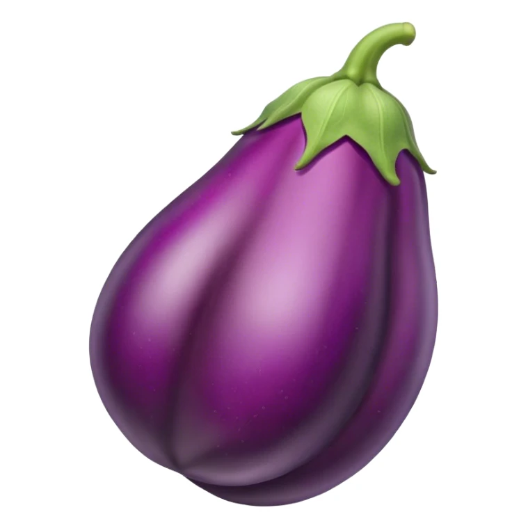 The eggplant is very spicy when one eats it. sticker