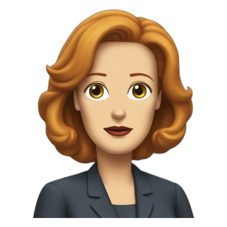 Dana Scully Simpson sticker
