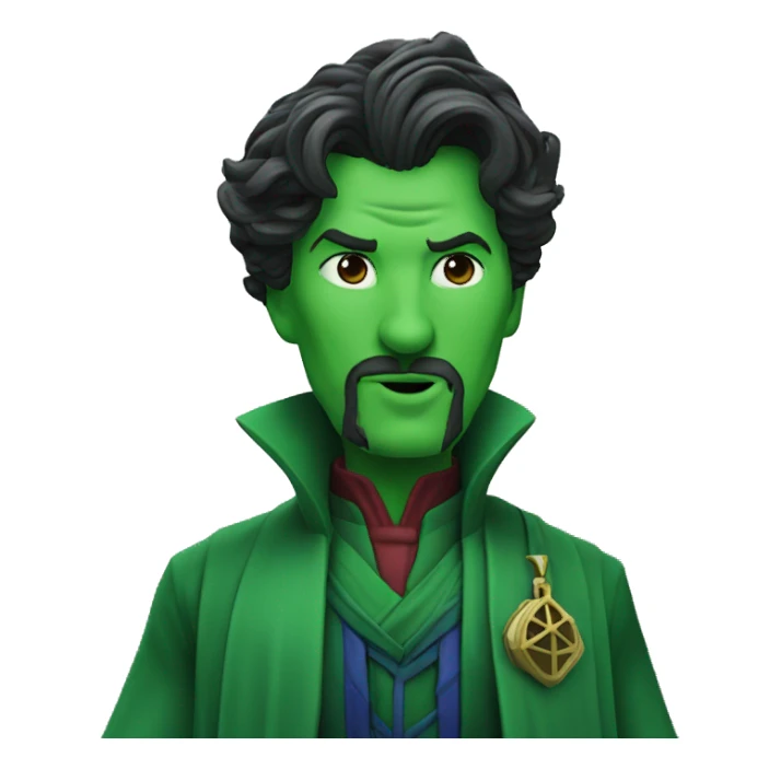green doctor strange sticker