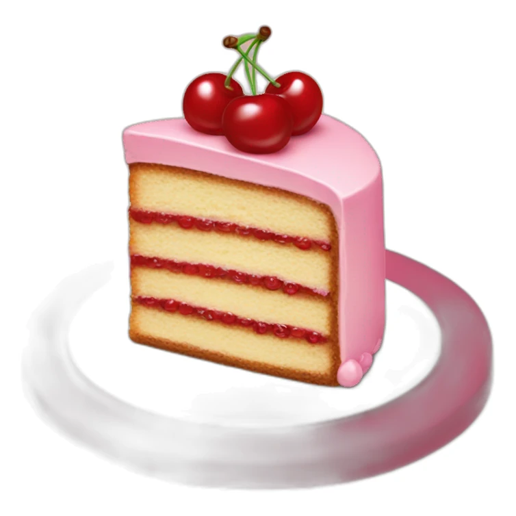 Cherry Cake sticker