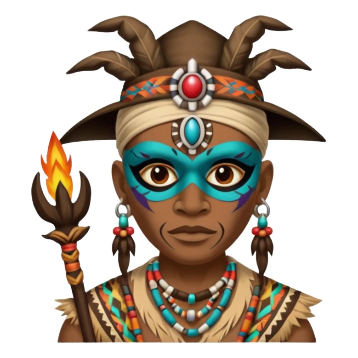 witch doctor sticker