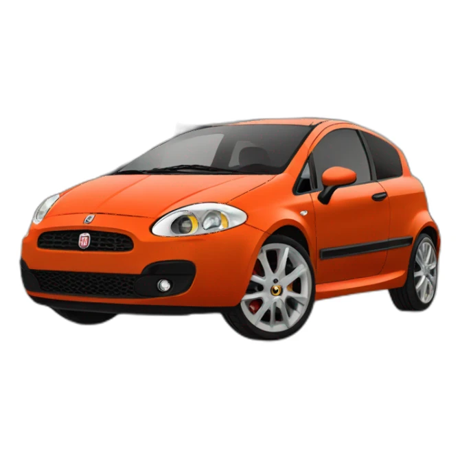 Fiat grande punto GTA sticker