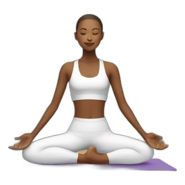yoga sticker