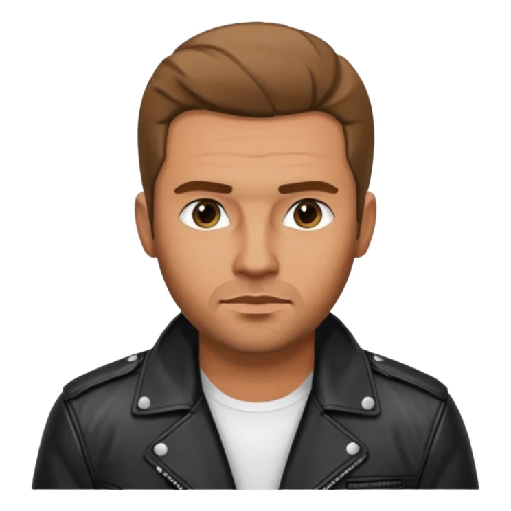 GTA style men head sticker