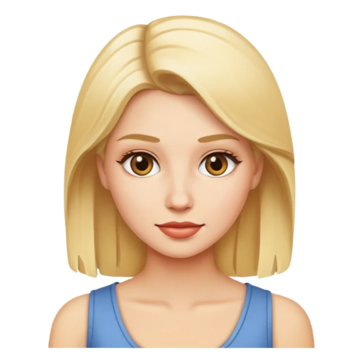 Блондинка  sticker