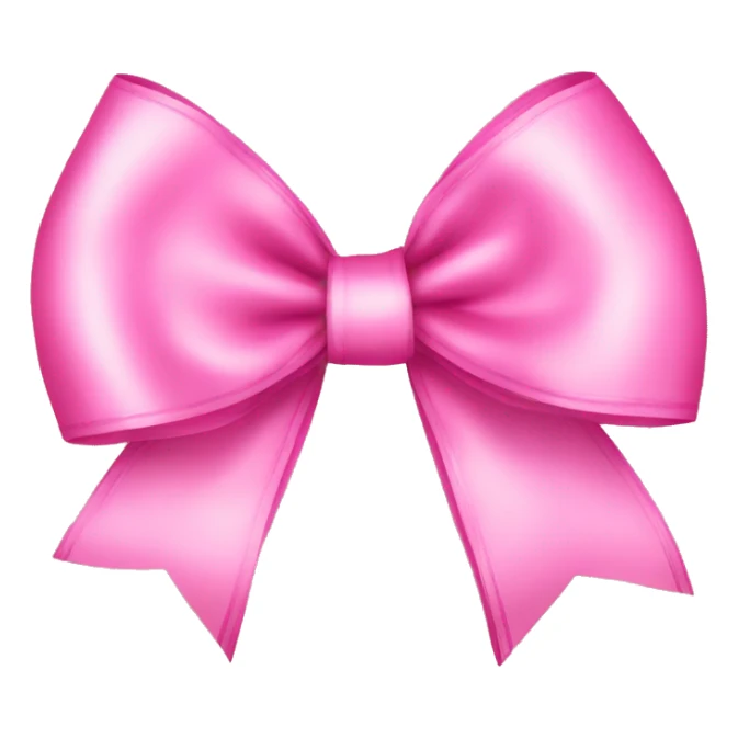 ribbon pink bow sticker
