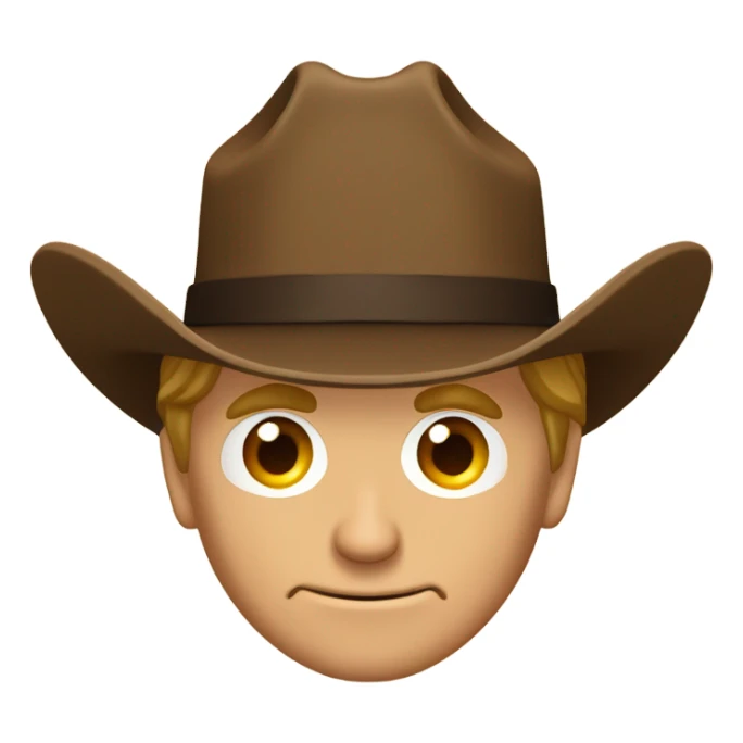 robert redford tiping cowboy hat sticker