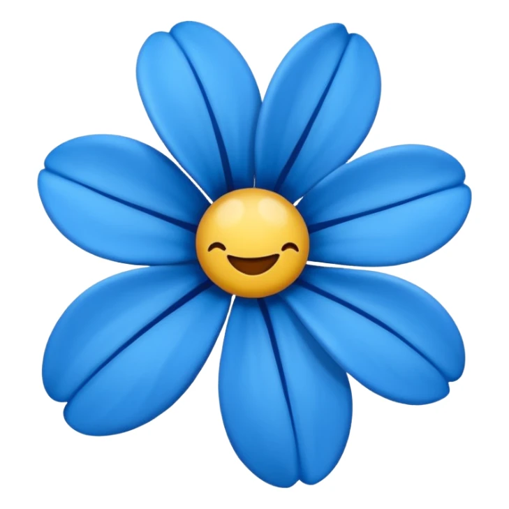 Faça uma Flor rosa azul   sticker