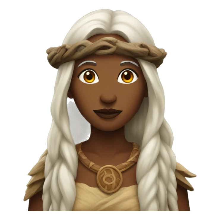 Druid woman sticker