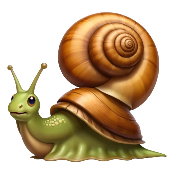 Snail with legs  sticker