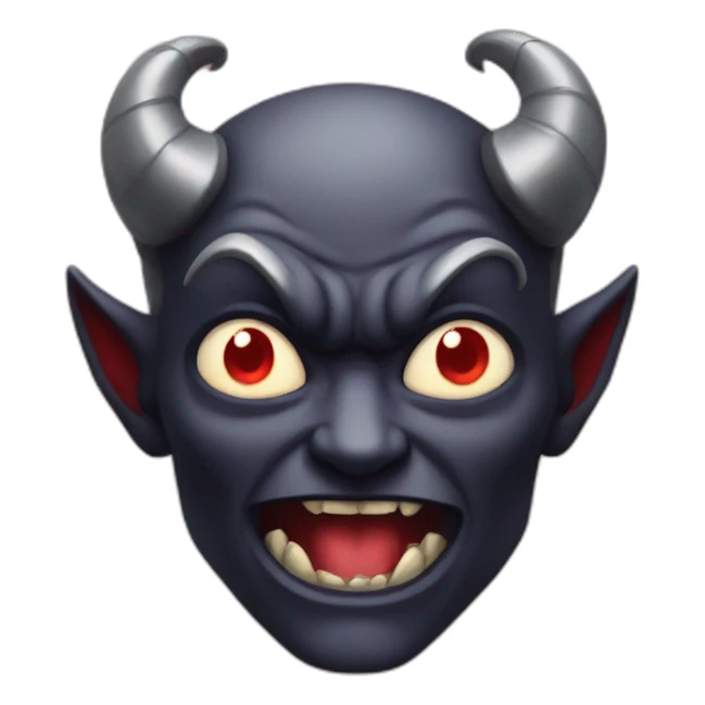 Devil demon sticker