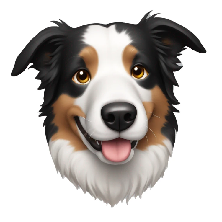 Dog border collie sticker