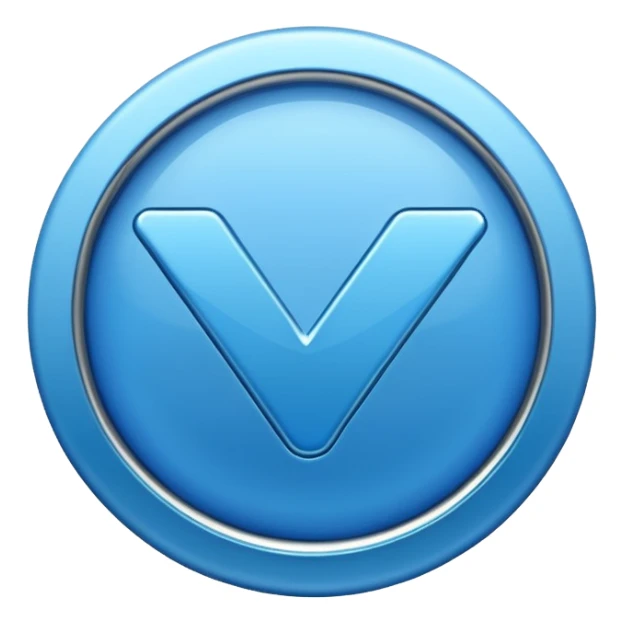 Check verificado de cuenta sticker