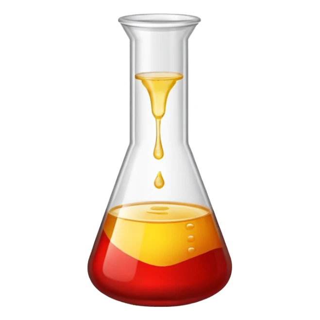 urina com sangue em um copinho de laboratorio sticker