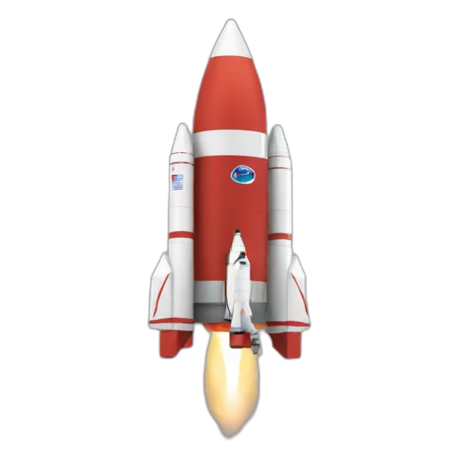 New Glenn rocket sticker