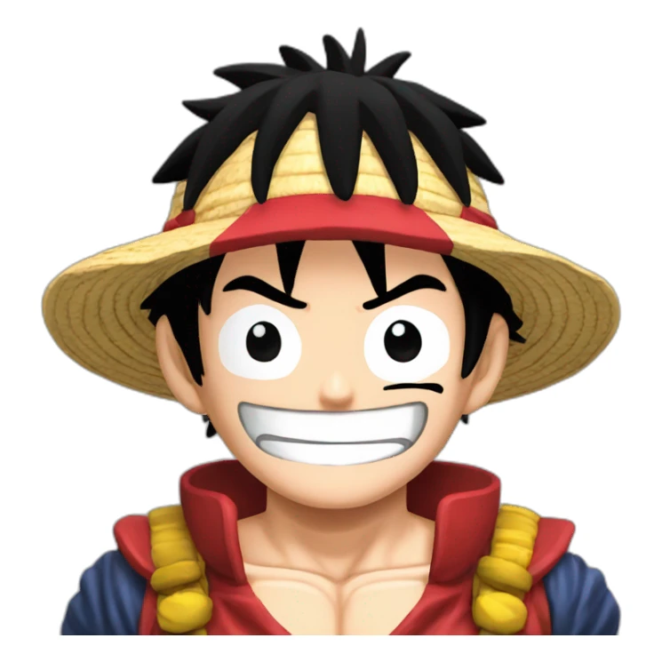 Luffy on gear 5 sticker