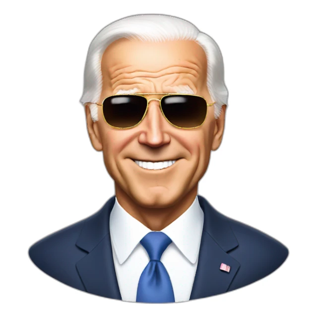 Joe biden sunglasses sticker