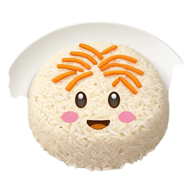 Friend rice sticker