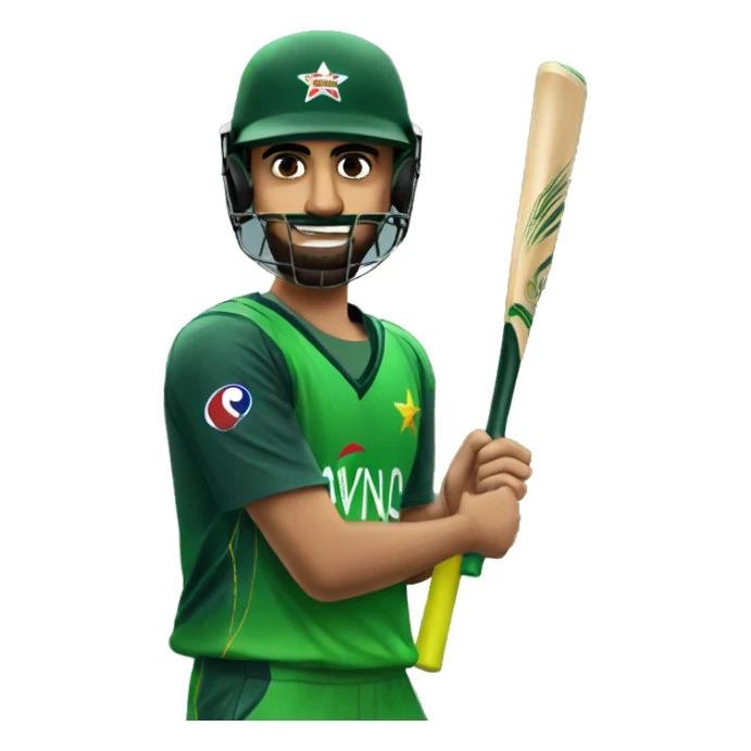 Babar azam  sticker