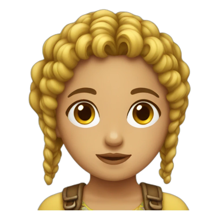 Sicilian girl  sticker