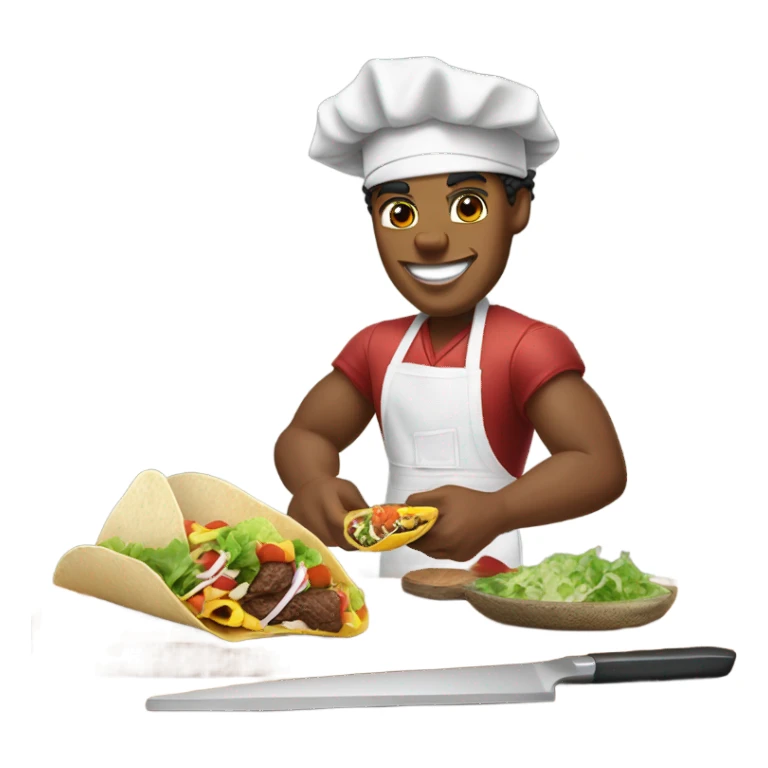 Cam newton making a taco  sticker