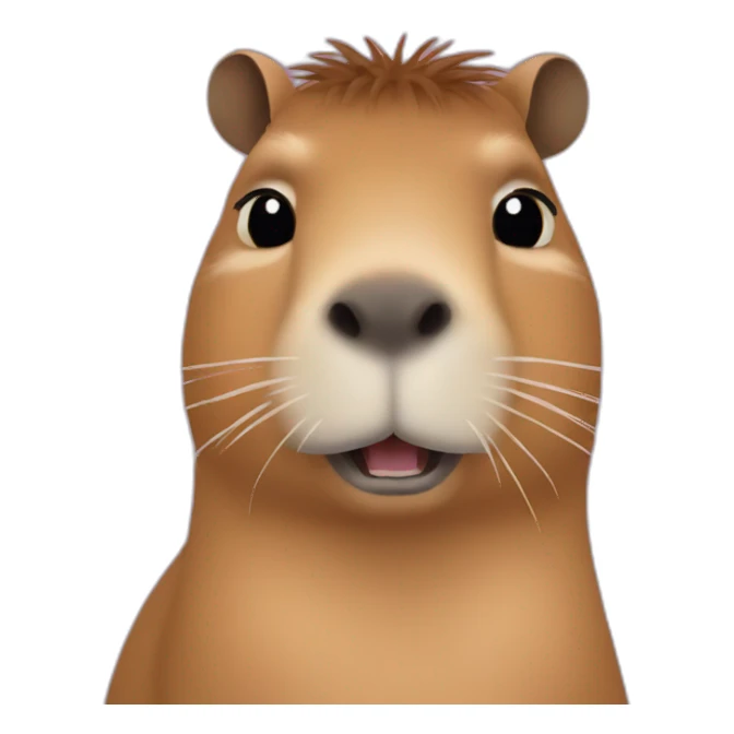 Capybara sticker