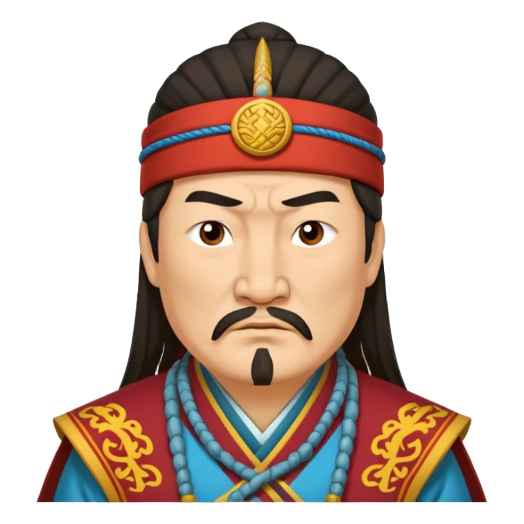 genghis khan sticker