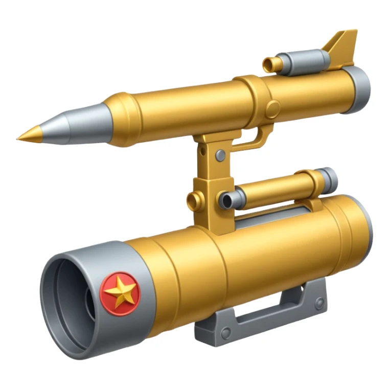 bazooka with missile sticker